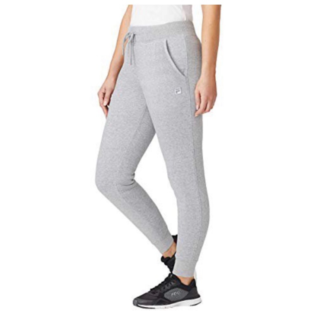 NWT Fila Ladies’ Fleece Jogger (Heather Gray, XS)